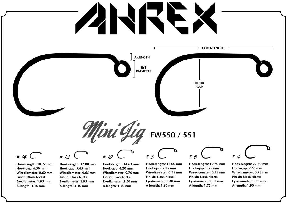 AHREX Hooks - FW550 Mini Jig