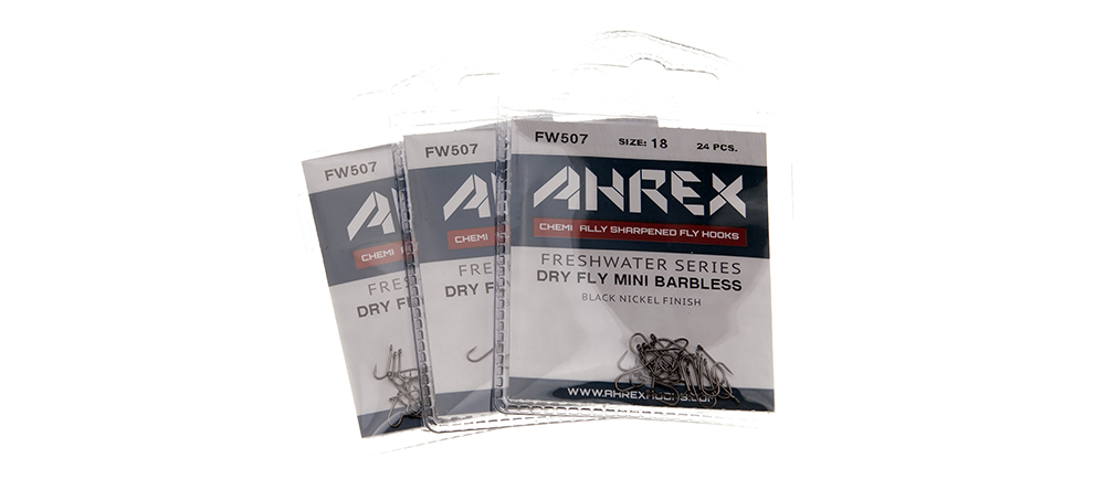 AHREX Hooks - FW507 Dry Fly Mini Hook Barbless